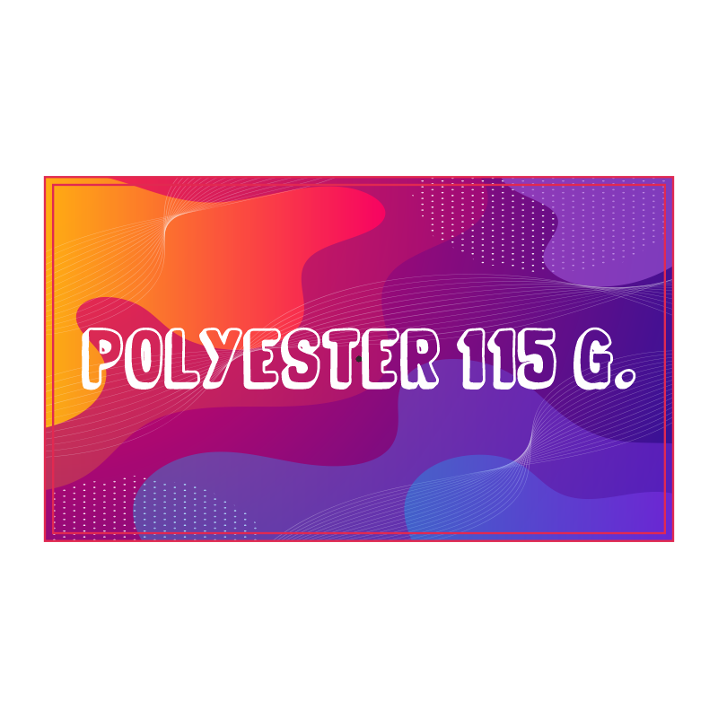 Polyester 115g. Backdrop - sublimation print, Price/m2