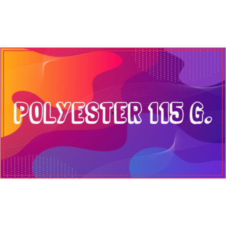 Polyester 115g. Backdrop - sublimation print, Price/m2
