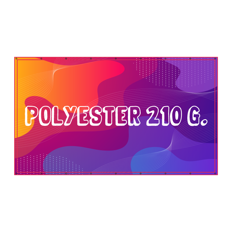 Polyester 210g. Premium Backdrop - sublimation print, Price/m2 BESTSELLER