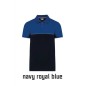 Two-tone short sleeves poloshirt WK210