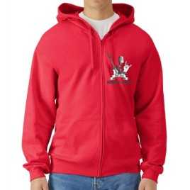 Gildan Midweight Fleece Adult Full Zip Hooded Sweatshirt