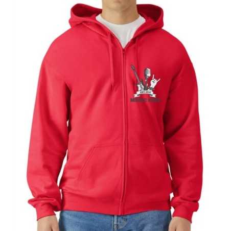 Gildan Midweight Fleece Adult Full Zip Hooded Sweatshirt