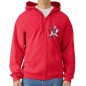Gildan Midweight Fleece Adult Full Zip Hooded Sweatshirt