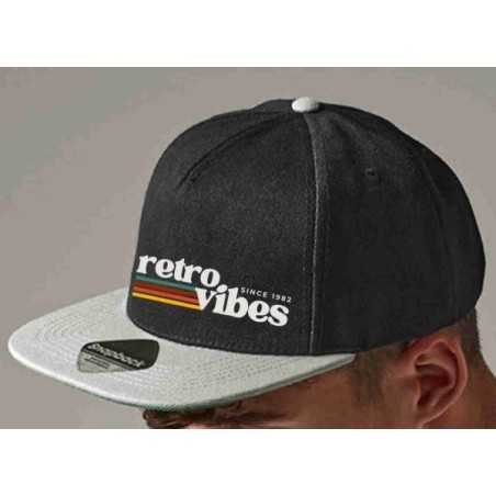 Original Flat Peak Snapback Cap B660