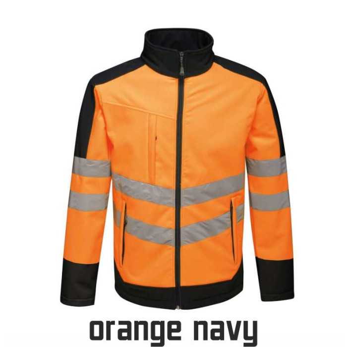 RETRA625 HI-VIS PRO 3 LAYER SOFTSHELL