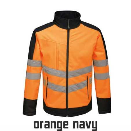Softshell Odlblaskowy RETRA625 HI-VIS PRO 3 LAYER