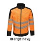 RETRA625 HI-VIS PRO 3 LAYER SOFTSHELL