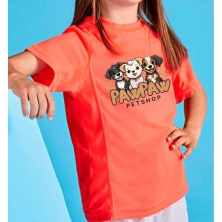 Kids Montecarlo T-Shirt Roly Sport CA0425