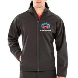 Men´s Recycled 3-Layer Printable Hooded Softshell Jacket R911M