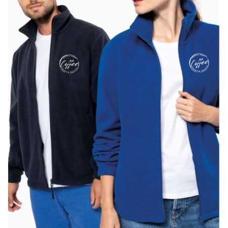 Unisex microfleece elasticated jacket 300g/m2 KA940