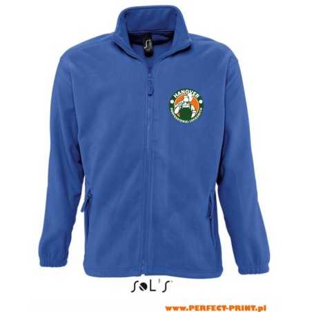 Polar rozpinany SOL'S NORTH 55000 MEN'S ZIPPED FLEECE JACKET 300g/m2