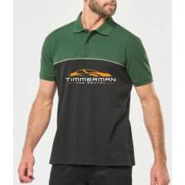 Two-tone short sleeves poloshirt WK210