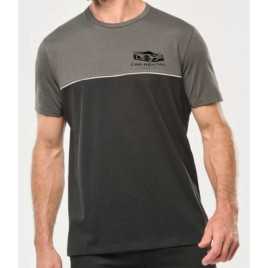 Recycled two-tone short-sleeves T-shirt WK304