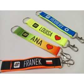 Personalised key chain 25 mm