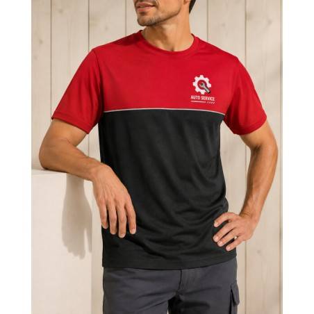 Two-Tone Recycled Short Sleeve T-Shirt WK304