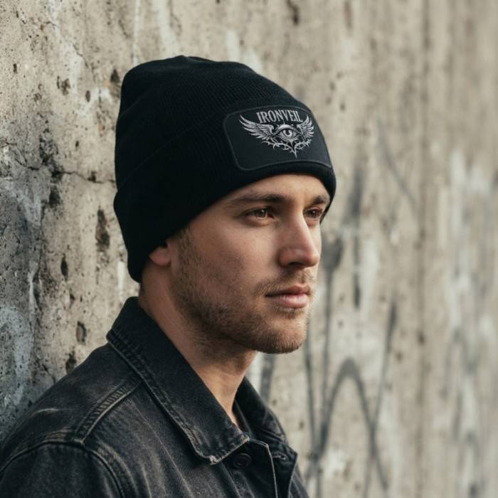 Czapka zimowa Patch Beanie B445